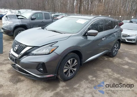 2020 Nissan Murano Sv Intelligent Awd from USA, damaged, VIN 5N1AZ2BS7LN152526